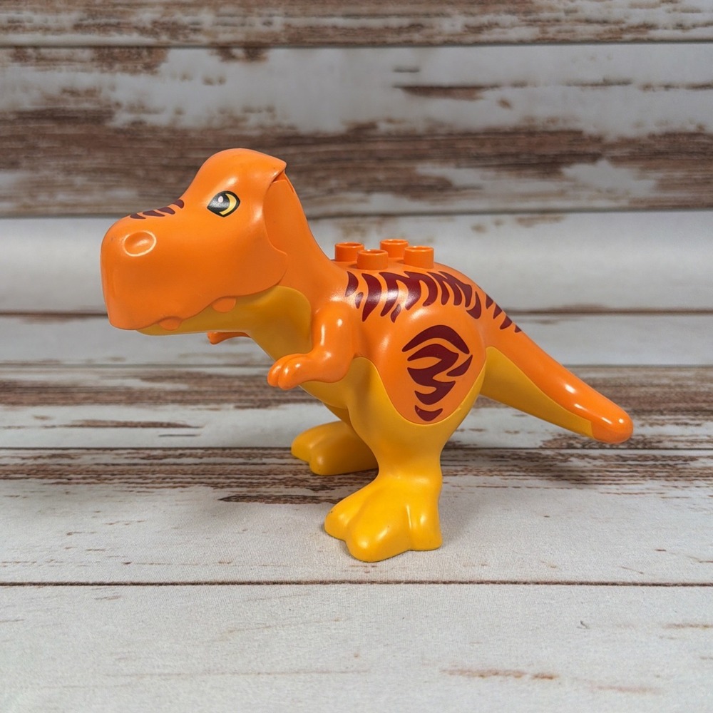 LEGO DUPLO Jurassic World Tyrannosaurus T-Rex 10880 Dinosaur Figure Opening Jaw